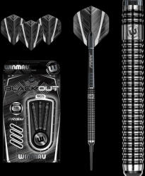 Winmau Darts nyíl Winmau soft BLACKOUT 90% wolfram 18g gravírozással