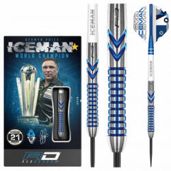 Red Dragon Dart szett Red Dragon steel Gerwyn Price Iceman Contour, 21g, 90% gravírozással