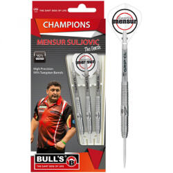BULL'S Darts Champions Mensur Suljovic 90% Steel Dart 21g Gravírozott