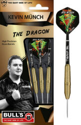 BULL'S Darts dart szett Bull's "Kevin Münch" Team Player Brass Steel Dart 21gr gravírozva