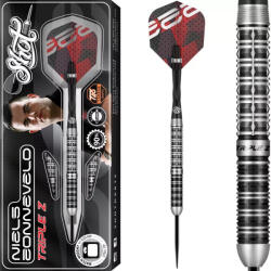 Shot Darts szett steel, Shot Niels Zonneveld V2 24g, 90% gravírozott