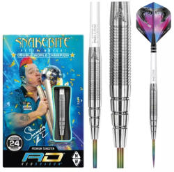 Red Dragon Dart szett Red Dragon steel Peter Wright Snakebite PL15, 24g 90% gravírozott