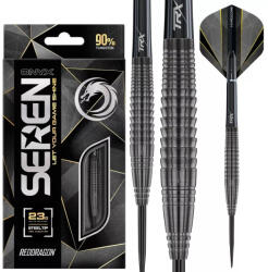 Red Dragon Dart szett steel Red Dragon Seren 4 Onyx 23g, 90% Gravírozott