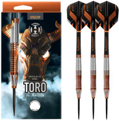 Harrows DART SZETT STEEL HARROWS TORO 21G, 90% WOLFRAM gravírozott