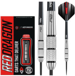 Red Dragon Dart szett Red Dragon steel Red Flash 22g, 80% gravírozással