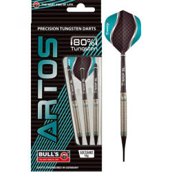BULL'S Darts dart szett Bull's Artos AR1 soft Mint 20gr 80% gravírozva