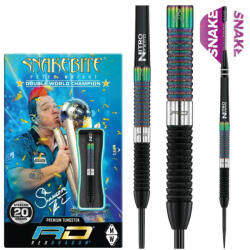 Red Dragon Peter Wright Snakebite World Champion Diamond Fusion SE steel darts 20g 90% Gravírozott