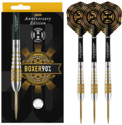 Harrows DART SZETT STEEL HARROWS BOXER BOMB, 22G, 90% WOLFRAM Gravírozott