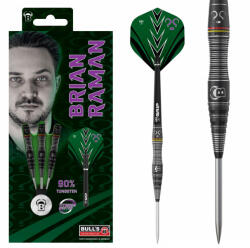 BULL'S Darts BULL'S Brian Raman Steel Dart 24g gravírozott