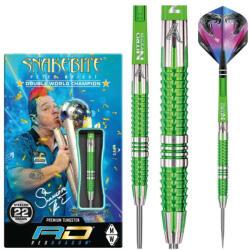Red Dragon Dart szett Red Dragon steel Peter Wright Snakebite Mamba 22g, 90% Gravírozott - jateksport - 54 400 Ft