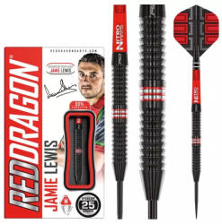 Red Dragon DART SZETT STEEL RED DRAGON JAMIE LEWIS SPECIAL EDITION, 25g 90% gravírozott