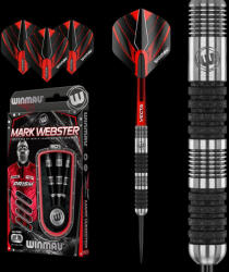 Winmau Dart szett Winmau Steel Mark Webster 23g 90% wolfram - jateksport - 52 800 Ft
