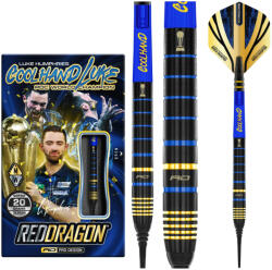 Red Dragon DART SZETT SOFT RED DRAGON LUKE HUMPHRIES TX4 AVENGER, 20g 90% gravírozva