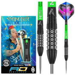 Red Dragon Dart szett Red Dragon Peter Wright Black Strike 26g gravírozással