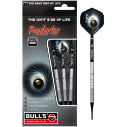BULL'S Darts dart szett Bull's Predartor P5 soft 90% Tungsten 18g Gravírozott
