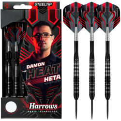 Harrows Dart szett Harrows steel Damon Heta 23gr gravírozott