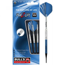 BULL'S Darts dart szett soft Bull's Razor R3 18gr 90% gravírozva