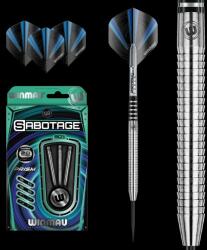 Winmau Dart szett Winmau steel SABOTAGE 90% 20g gravírozással