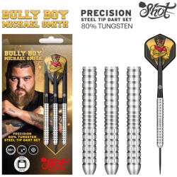 Shot DARTS SZETT STEEL SHOT MICHAEL SMITH PRECISION 22G, 80% WOLFRAM gravírozva