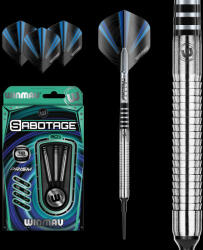 Winmau Dart szett Winmau soft SABOTAGE 90% 18g Gravírozott