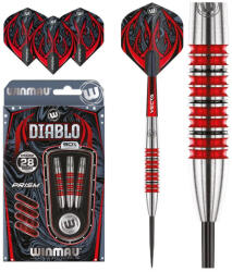 Winmau Dart szett Winmau Steel Diablo 28g, 90% Gravírozott