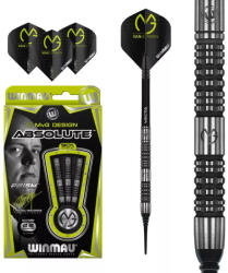 Winmau Dart szett Winmau soft MvG Absolute 22g, 90% Gravírozott