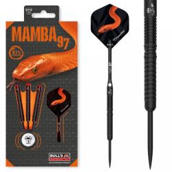 BULL'S Darts Dart szett BULL'S Mamba97 M6 Steel 25g 97% gravírozott
