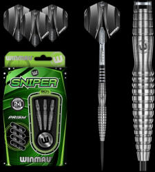 Winmau Dart szett Winmau steel Sniper 90% 24g gravírozott
