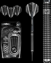 Winmau DARTS NYÍL WINMAU SOFT BLACK OUT 90% WOLFRAM 20G Gravírozott