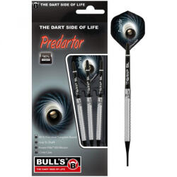 BULL'S Darts dart szett Bull's Predartor P1 soft 90% Tungsten 16g gravírozva