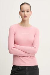 Guess Jeans hosszú ujjú női, rózsaszín, W5RI58 KA0H1 - rózsaszín S