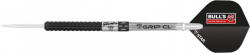 BULL'S Darts dart szett Bull's Robert Owen Original Black Edition, steel, 90%, 23g gravírozott