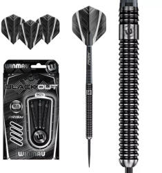 Winmau Dart szett Winmau steel BLACK OUT 90% gravírozással