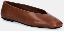Jeffrey Campbell bőr balerina cipő Fathom barna, JC-1528-1-7 - barna Női 41