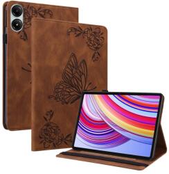  ART BUTTERFLY Carcasă cu balamale pentru Xiaomi Redmi Pad Pro / Pad Pro 5G maro
