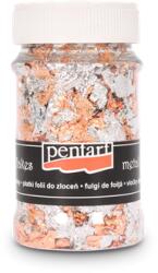 PENTART Füstfólia pehely 100ml M1 rózsaarany-ezüst