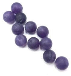  Gyöngy alkatrész- gyöngy matt 8mm lila min. 10db/csomag