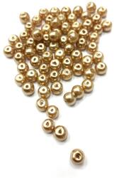  Viaszgyöngy 4mm arany ( tekla )