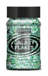 PENTART Galaxy pehely PENTART 100ml Föld zöld