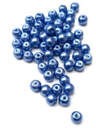  Viaszgyöngy 6mm égkék ( tekla )