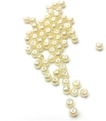  Viaszgyöngy 6mm bézs ( tekla )