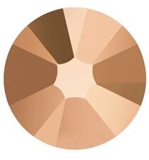 SWAROVSKI Gyöngy alkatrész-Swarovski, SS3 ragasztható kristály, 20db/csomag, rose gold-2000F