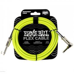 Ernie Ball 6465 Flexcable 3m gitárkábel zöld
