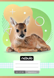 Nebulo Füzet, A5, kockás, 27-32, Állatos minták, 16 db/csomag Nebulo (55824) - cartridge