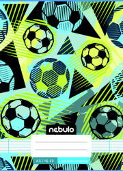 Nebulo Füzet, A5, 2. osztályos vonalas, 16-32, Vagány minták, 16 db/csomag Nebulo (VO2-VM-A5) - cartridge