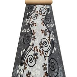 Delta Carpet Traversa Model Print Seoul, Gri , Suport Pasla, Latime 200 cm, 820 gr mp (Seoul-29)