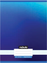 Nebulo Füzet, A4, kockás, 87-32, Monochrome és Gradient minták II. , 12 db/csomag Nebulo (55848) - cartridge