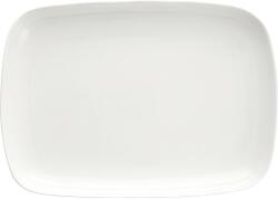 FORTESSA Farfurie întinsă, pătrată, margine ridicată, Lungime: 360 mm, Lățime: 250 mm