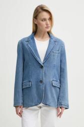 Levi's farmerdzseki STELLA RELAXED BLAZER sima, egysoros gombolású, 001FX - kék S