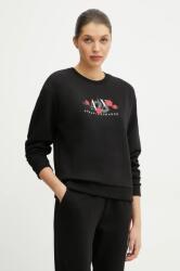 Giorgio Armani felső fekete, női, nyomott mintás, XW000313 AF12261 - fekete M